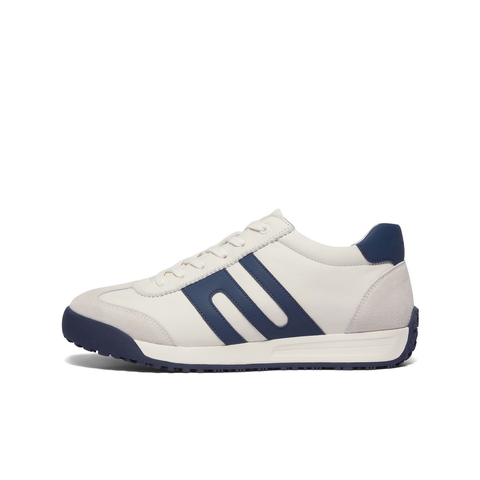 百丽撞色休闲高帮板鞋男2025新冬商场同款阿甘德训鞋加绒8WY01DD5