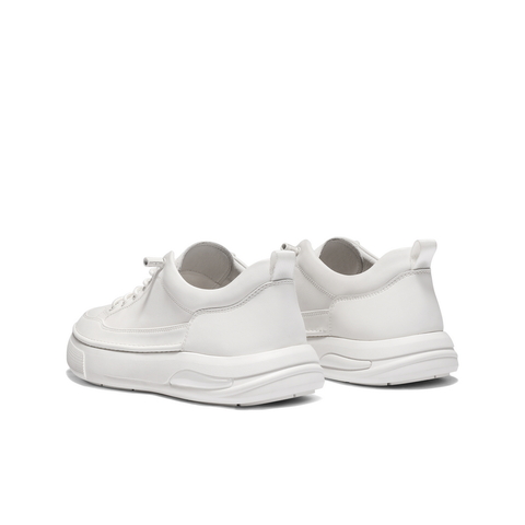 百丽时尚百搭休闲鞋男2025新款冬商场同款牛皮革套脚板鞋D3MA6DM5