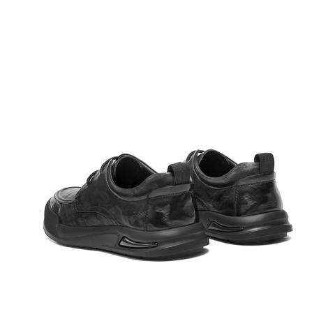 百丽舒适厚底商务鞋男2025新款冬商场同款牛皮革休闲皮鞋8VZ01DM5