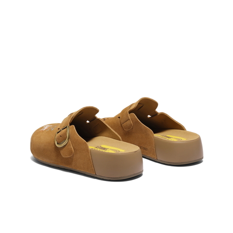 百丽SMILEY联名涂鸦勃肯鞋男2025新款秋季厚底拖鞋A2241CT5