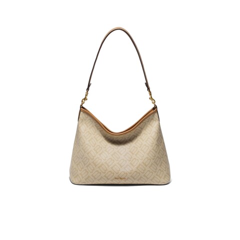 百丽包包女25秋新商场同款复古半月hobo单肩斜挎托特包X7388CX5