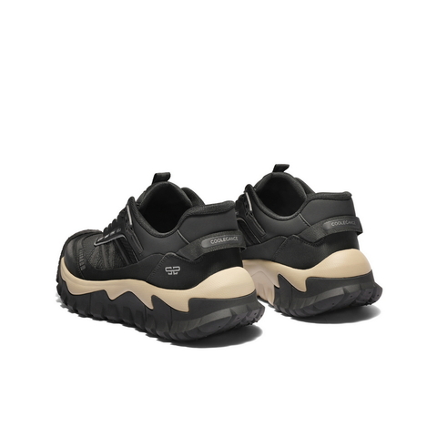 百丽厚底增高休闲运动鞋男2025新款冬季户外徒步鞋登山鞋8XK01DM5