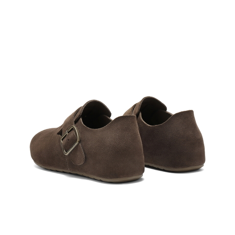 百丽全麦吐司鞋男2025新款秋季全包勃肯鞋厚底户外休闲鞋A2195CM5