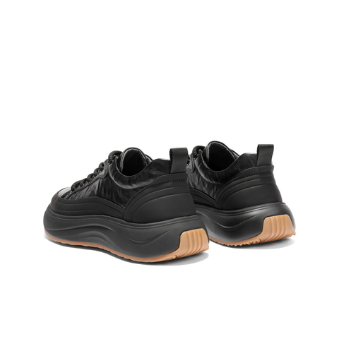 百丽厚底增高休闲鞋男2025新款冬季商场同款时尚潮流板鞋8WF01DM5