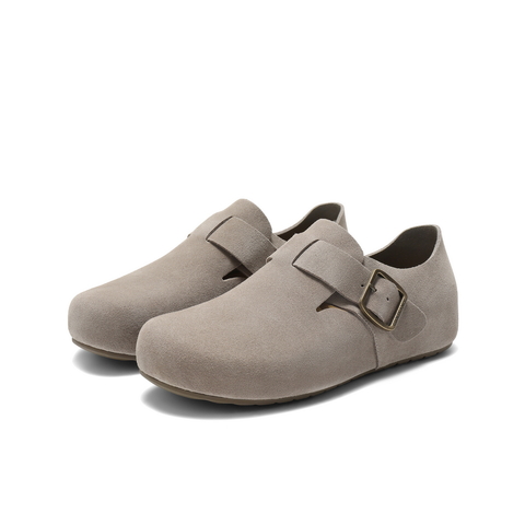 百丽全麦吐司鞋男2025新款秋季全包勃肯鞋厚底户外休闲鞋A2195CM5