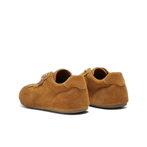 百丽质感勃肯鞋女2025秋时尚串珠内增高舒适休闲鞋B2874CM5