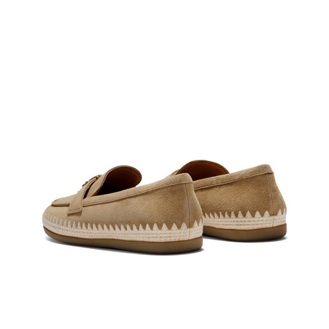 百丽复古乐福鞋女2025秋新商场同款真皮轻便薄底休闲单鞋E7S1DCA5