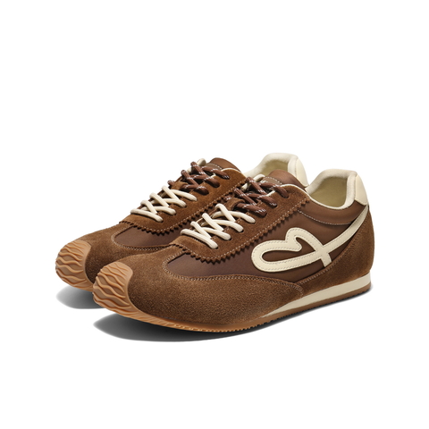 百丽复古潮搭休闲运动鞋男2025新款秋户外慢跑阿甘德训鞋A2249CM5