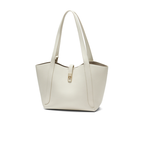 百丽包女25秋新商场同款质感通勤牛皮革大容量单肩托特包BL863DX5