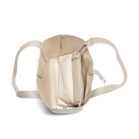 百丽包女25秋新商场同款质感通勤牛皮革大容量单肩托特包BL863DX5