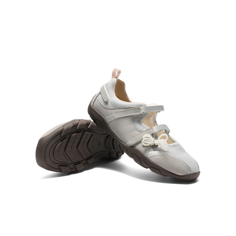 百丽时尚芭蕾风玛丽珍鞋女2025秋新商场同款魔术贴休闲鞋E7A1DCQ5