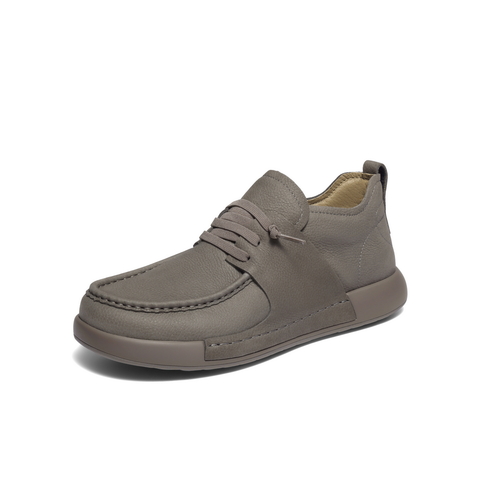 百丽高帮休闲工装鞋男2025新款冬季商场同款牛皮潮搭低靴8WJ01DD5