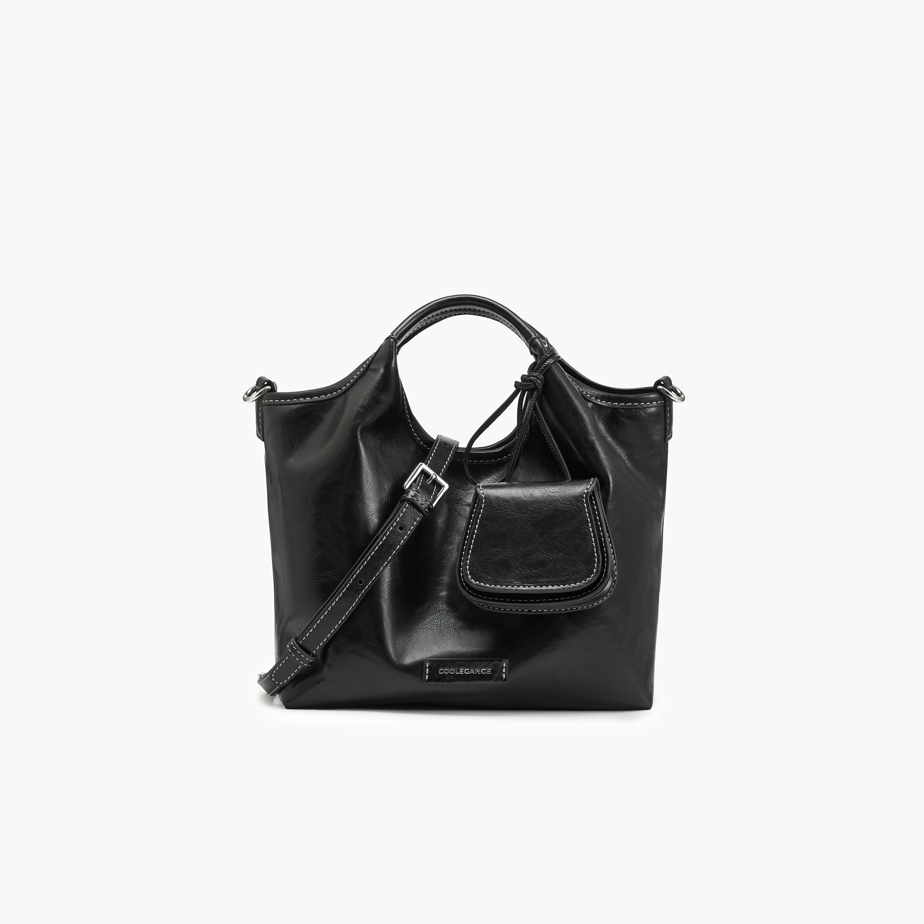 百丽包包女2025夏新商场同款时髦休闲单肩斜挎手提托特包BL824BX5