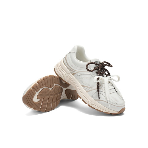 百丽复古百搭老爹鞋女2025秋新商场同款厚底增高休闲鞋E4M1DCM5