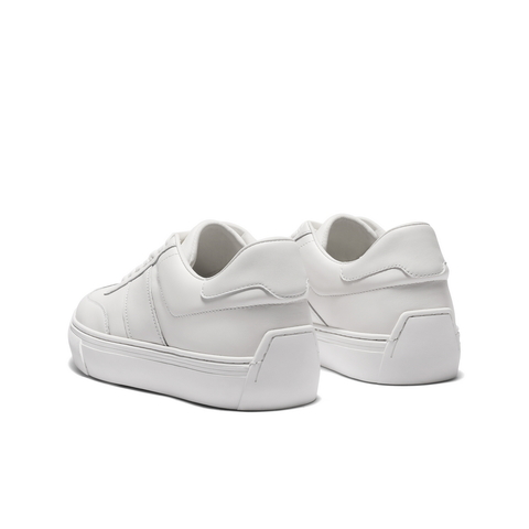 百丽时尚百搭小白鞋男2025新款秋季简约德训厚底休闲板鞋A2028CM5