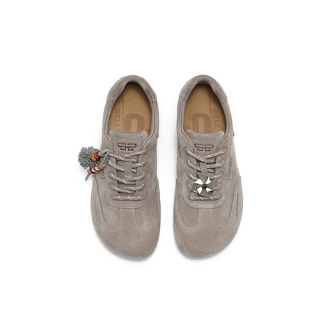 百丽质感勃肯鞋女2025秋时尚串珠内增高舒适休闲鞋B2874CM5