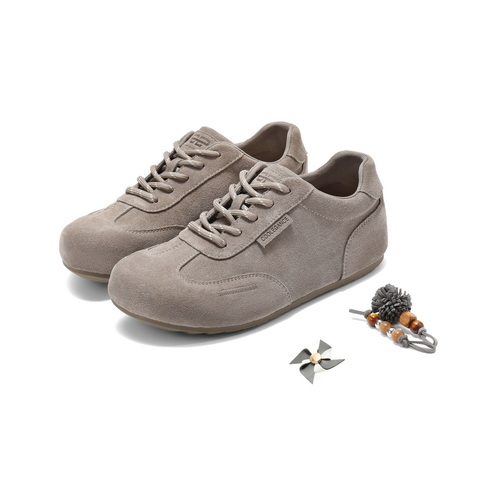 百丽质感勃肯鞋女2025秋时尚串珠内增高舒适休闲鞋B2874CM5