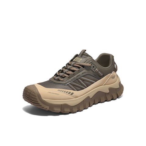 百丽厚底增高休闲运动鞋男2025新款冬季户外徒步鞋登山鞋8XK01DM5