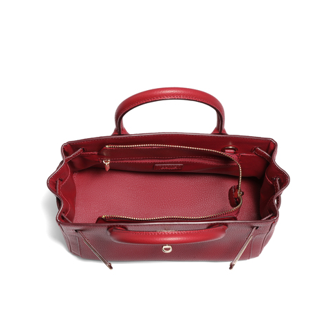 百丽包包女2025秋新款鎏金岁月铂金包单肩斜挎真皮手提包JY151DX5