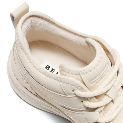 百丽运动风休闲靴女2025冬新商场同款厚底增高高帮休闲鞋E6K1DDD5