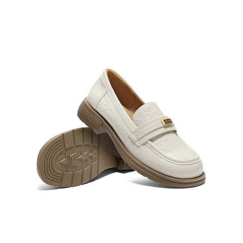 百丽金标便士乐福鞋女2025秋新平跟舒适通勤乐福鞋B2774CA5