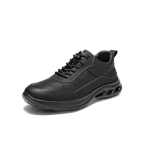 百丽厚底增高健步鞋男2025新款冬商场同款户外休闲运动鞋8WS01DM5