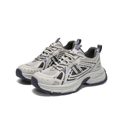 百丽蓝鲸老爹鞋男鞋2025秋新商场同款厚底增高休闲运动鞋8QS01CM5