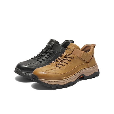 百丽高帮休闲运动鞋男2025新款冬商场同款厚底增高健步鞋8WN01DD5