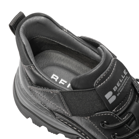 百丽高帮休闲运动鞋男2025新款冬商场同款厚底增高健步鞋8WN01DD5