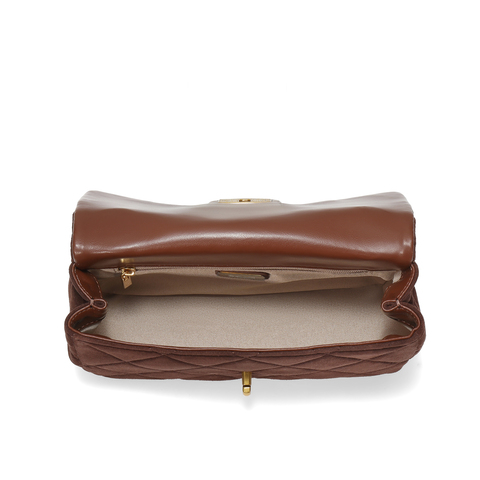 百丽包包2024商场同款羊皮小香风百搭单肩斜挎包X6916BX4