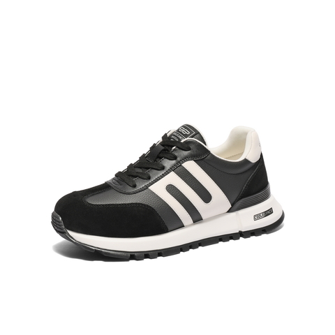 百丽复古休闲运动鞋男2025秋新商场同款户外慢跑鞋阿甘鞋8PT01CM5