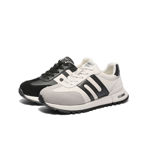 百丽复古休闲运动鞋男2025秋新商场同款户外慢跑鞋阿甘鞋8PT01CM5