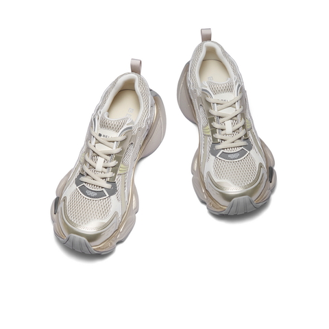 百丽厚底增高老爹鞋男鞋2025新款秋季时尚潮搭网面休闲鞋A2189CM5