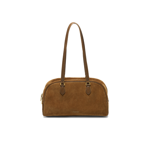 百丽包包女25冬新商场同款简约复古通勤大号单肩波士顿包BL862DX5