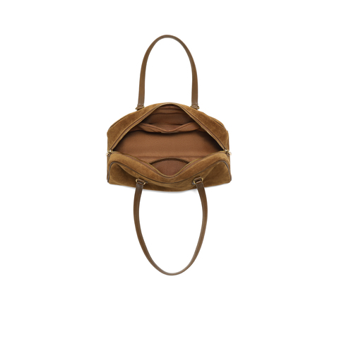 百丽包包女25冬新商场同款简约复古通勤大号单肩波士顿包BL862DX5