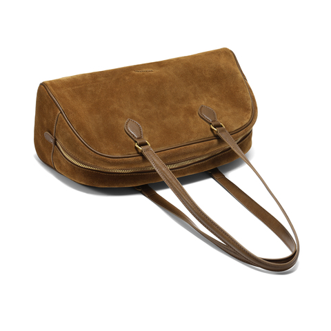 百丽包包女25冬新商场同款简约复古通勤大号单肩波士顿包BL862DX5