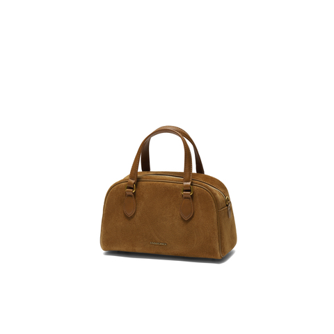 百丽包女25商场同款头层牛皮时髦休闲单肩斜挎波士顿包BL861DX5