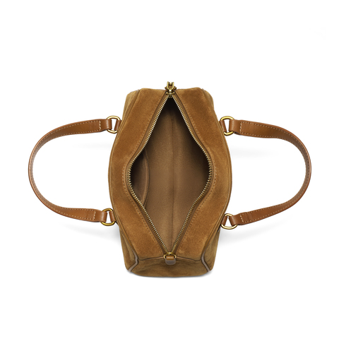 百丽包女25商场同款头层牛皮时髦休闲单肩斜挎波士顿包BL861DX5