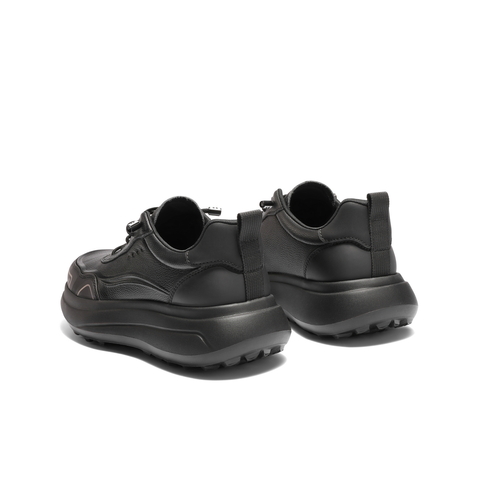 百丽厚底增高健步鞋男2025新款冬商场同款户外休闲运动鞋8XP01DM5