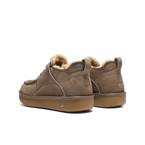 百丽户外休闲雪地靴男2025新款冬商场同款厚底保暖东北靴8XX01DD5