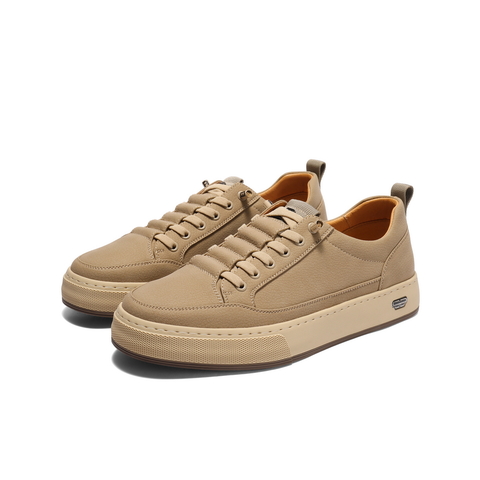 百丽时尚潮搭休闲板鞋男2025新款秋季舒适套脚户外工装鞋A2094CM5