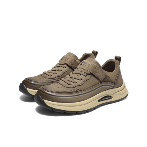 百丽厚底增高休闲运动鞋男2025新款冬套脚户外工装鞋加绒L6017DM5