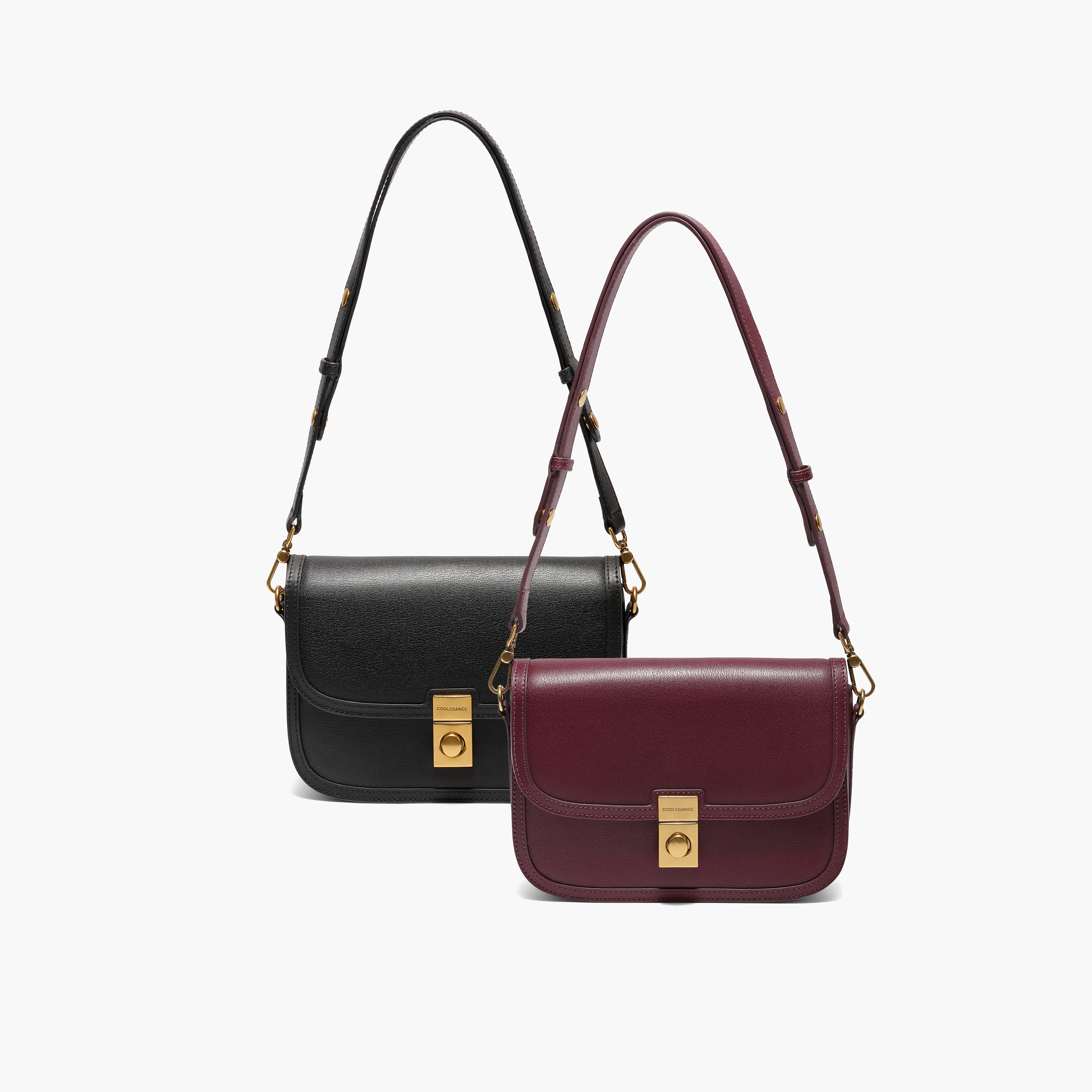 百丽包包女2025冬新商场同款高级简约百搭单肩斜挎小方包BL872DX5