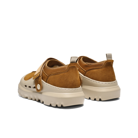 百丽厚底户外休闲保暖鞋男2025新款冬魔术贴毛毛鞋雪地靴A2245DM5