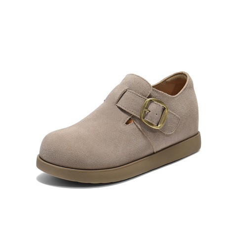 百丽复古勃肯鞋女2025秋新舒适内增高休闲全包单鞋B2849CM5