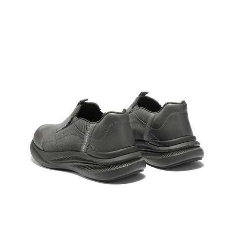 百丽厚底增高健步鞋男2025新冬季一脚蹬懒人鞋休闲运动鞋A2227DM5