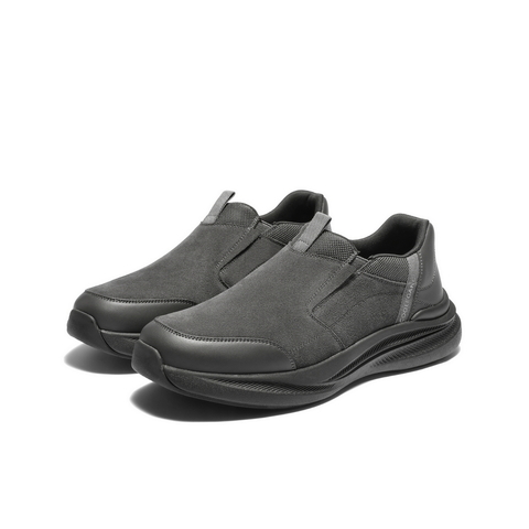 百丽厚底增高健步鞋男2025新冬季一脚蹬懒人鞋休闲运动鞋A2227DM5