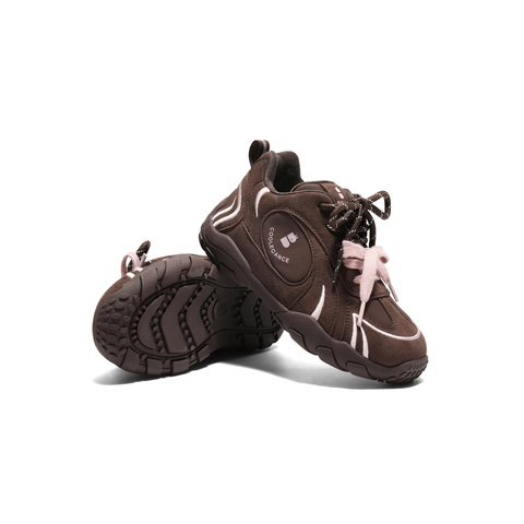 百丽高帮阿甘德训鞋童鞋2025冬新商场同款加绒双鞋带运动休闲鞋