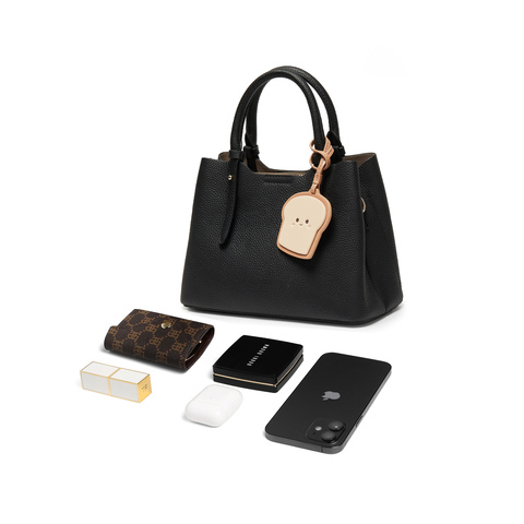 百丽包包女2025新款牛皮通勤吐司系列单肩斜挎手提包X7162DX5