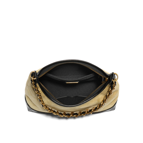 百丽包包女2025春新商场同款小香风链条包单肩斜挎腋下包X7206AX5